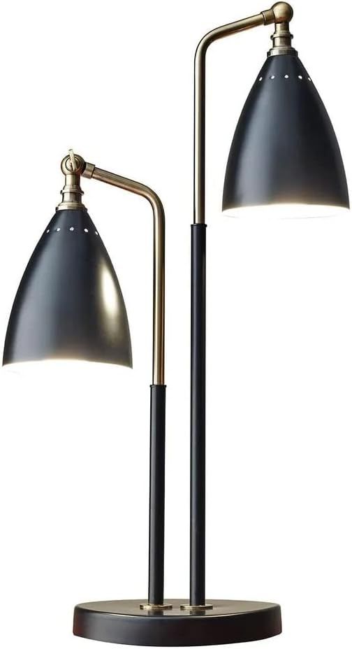 Adesso Home 3464-01 Transitional One Light Table Lamp from Chelsea Collection in Two-Tone Finish,... | Amazon (US)
