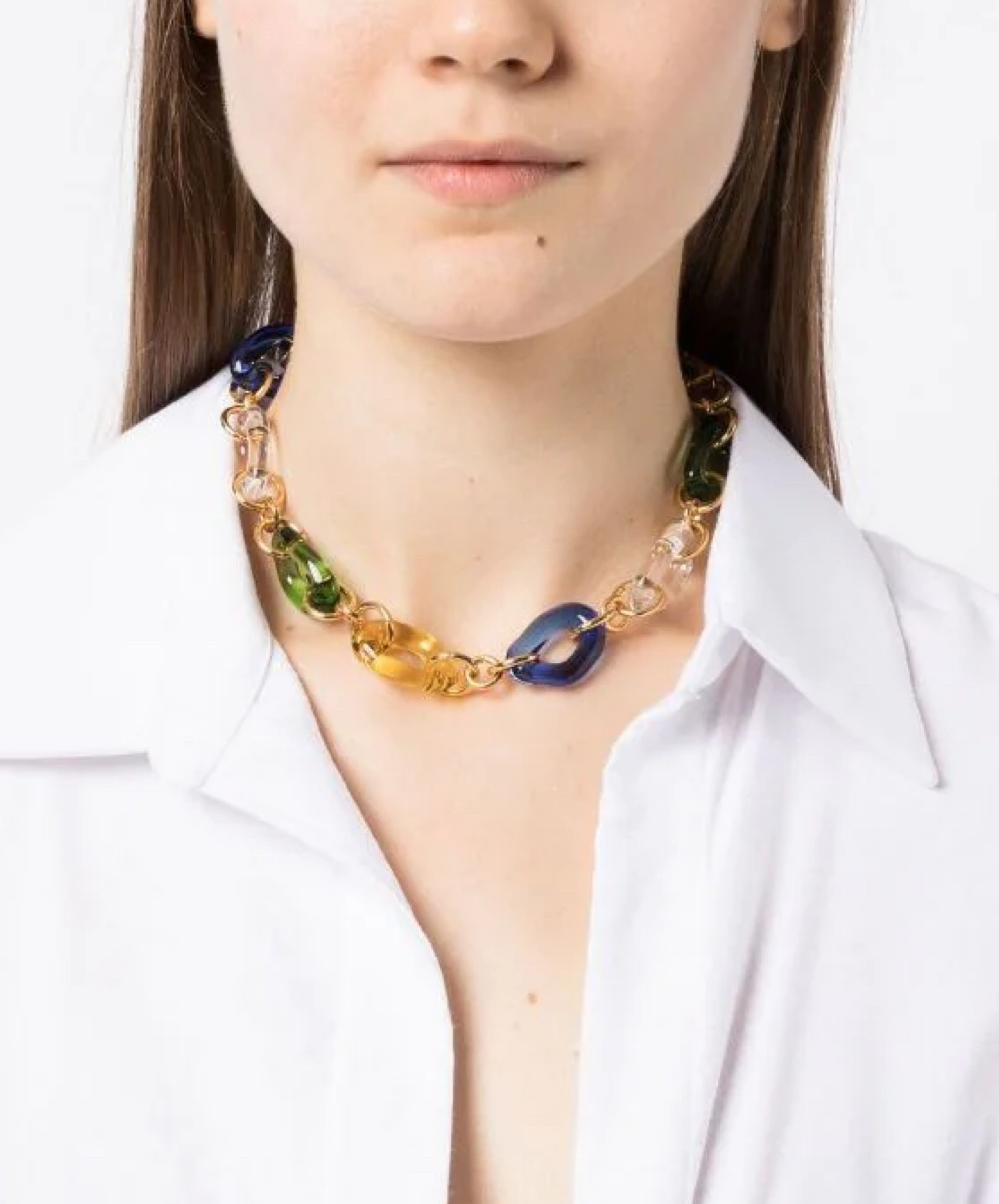 A fun take on a chain necklace. Love the colors!

#LTKsalealert #LTKstyletip #LTKunder100