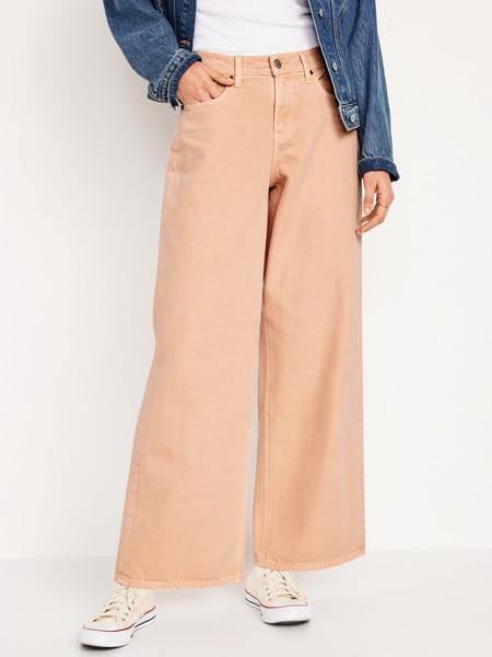 Mid-Rise Baggy Wide-Leg Jeans | Old Navy (US)