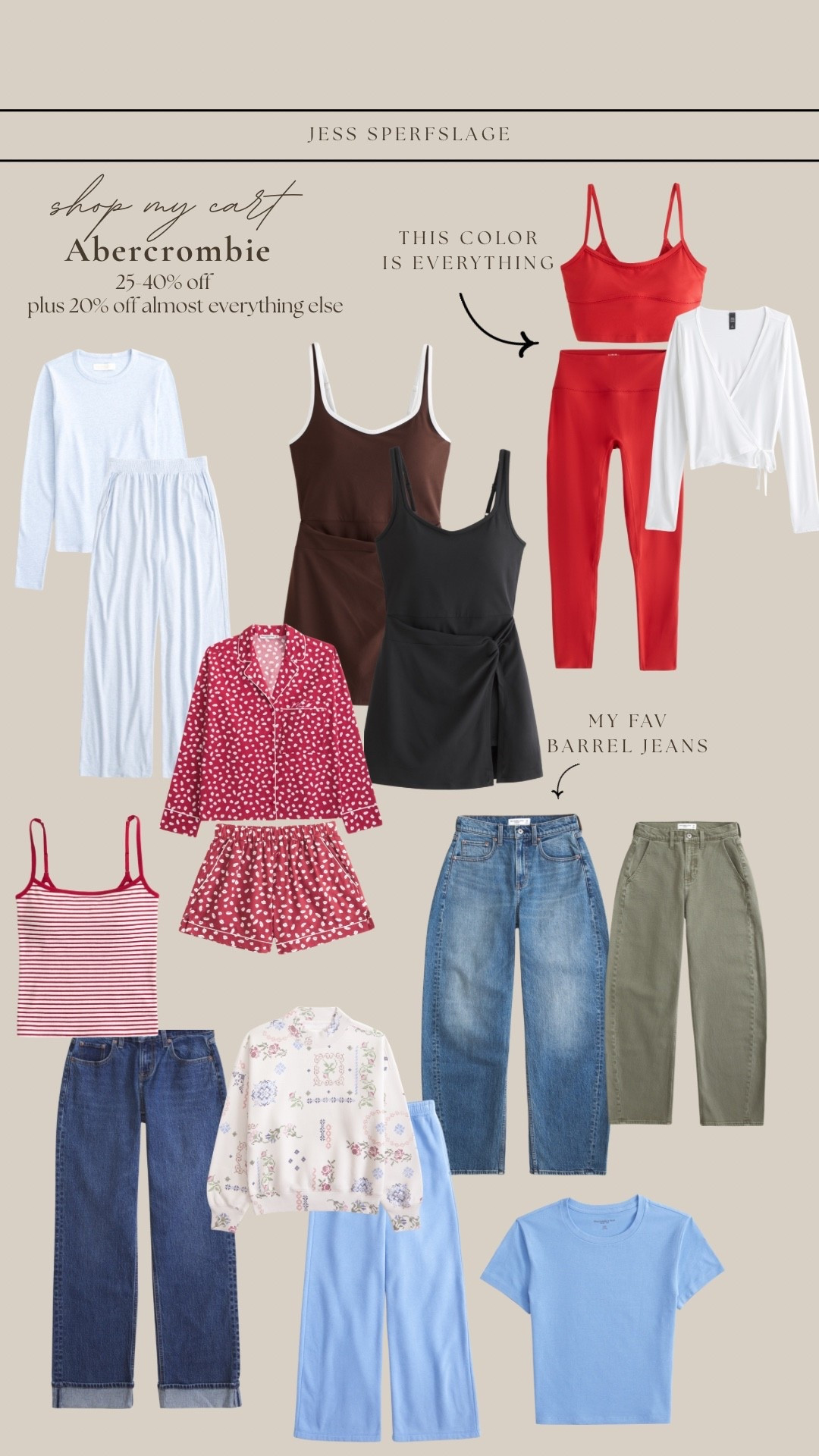 Abercrombie has 25-40% off jeans plus 20%  almost everything else!

Women’s clothing//women’s jeans//abercrombie finds//sale 

#LTKTall #LTKSaleAlert #LTKMidsize
