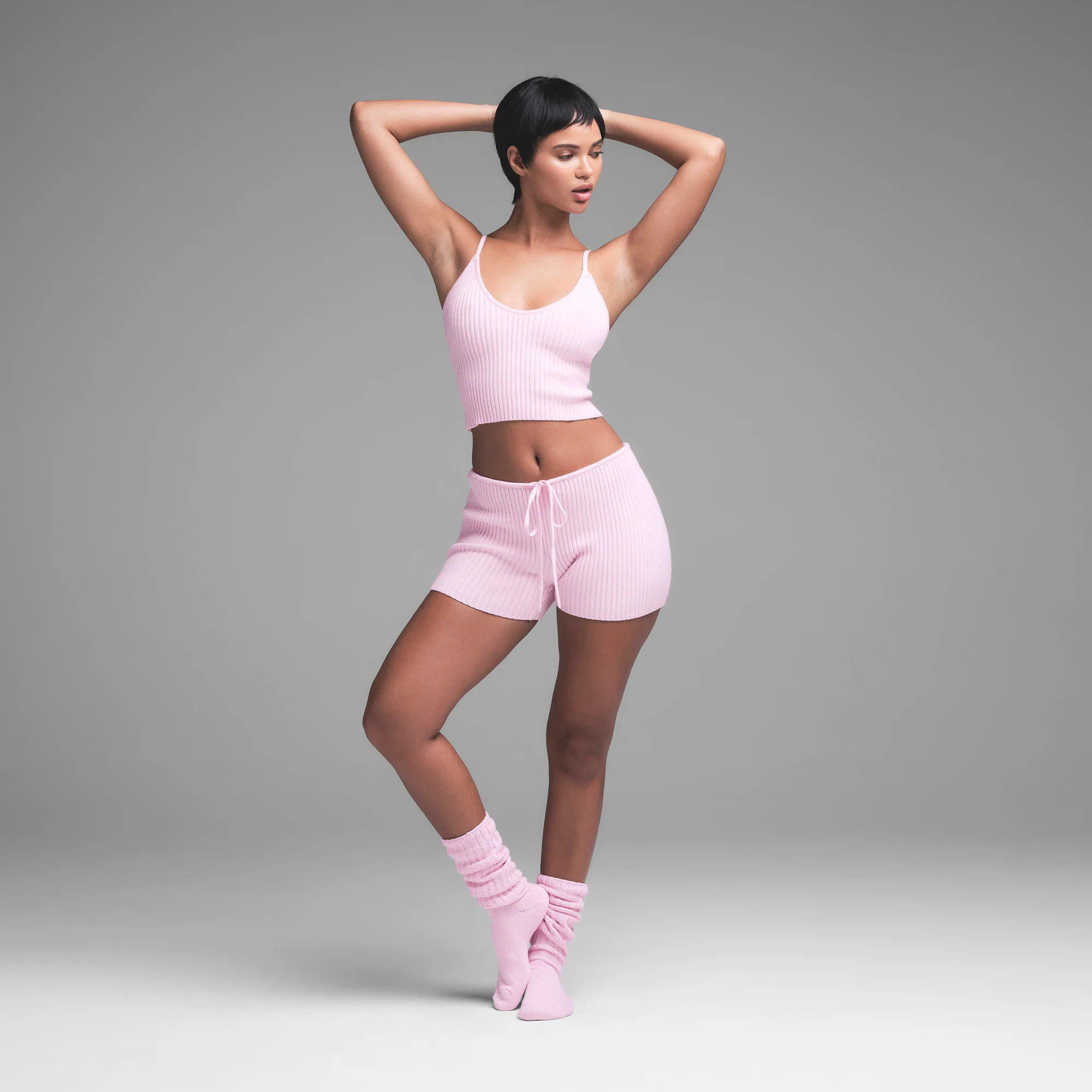 SKIMS Short | Pink | 4XL | Sweater Knit | SKIMS (US)