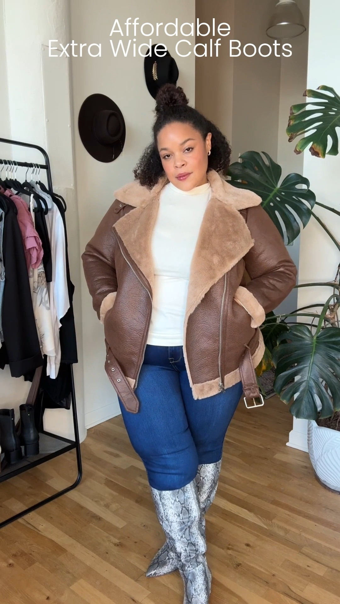 Extra wide calf boots. My calf size is 20.5inches and they fit perfectly. Calf’s that are smaller would have a great fit! #plussize #widecalf #extrawidecalf #curvy #fallboots #fallbootied #boots #fallootd #falloutfit 

#LTKStyleTip #LTKPlusSize #LTKBeauty
