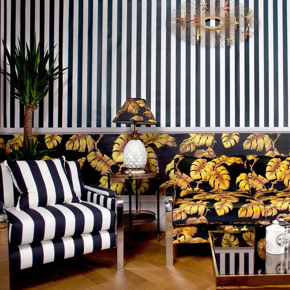 Mono Stripe 9.84' L x 70.87" W Wallpaper Roll | Perigold