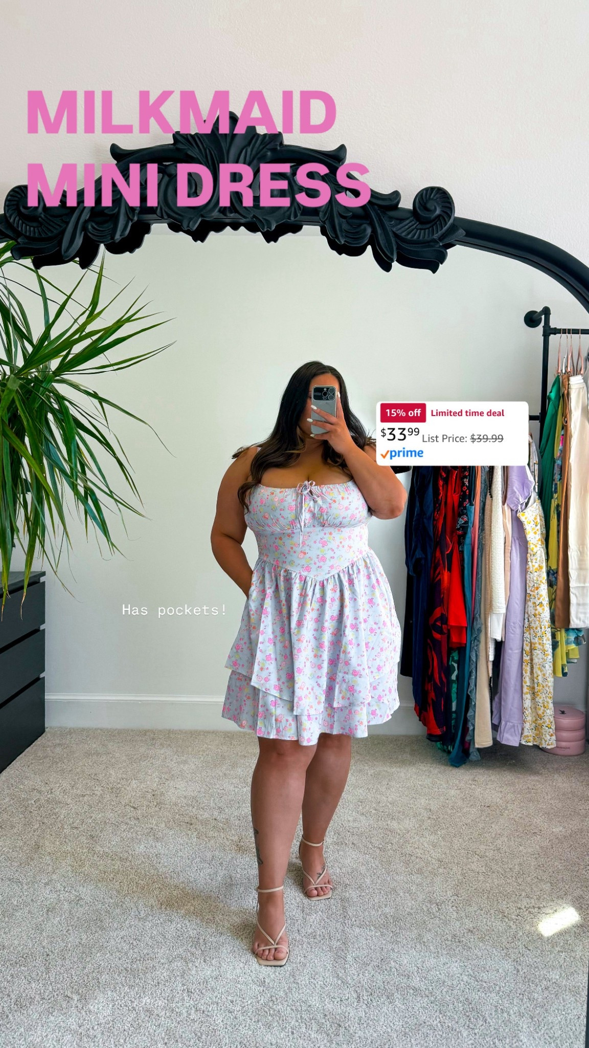 Milkmaid dress size XXL 

#affordablestyle #amazonstyle #amazondeals #summeroutfits #everydayoutfits #ltksalealert #dailydeals

#LTKStyleTip #LTKMidsize #LTKSaleAlert