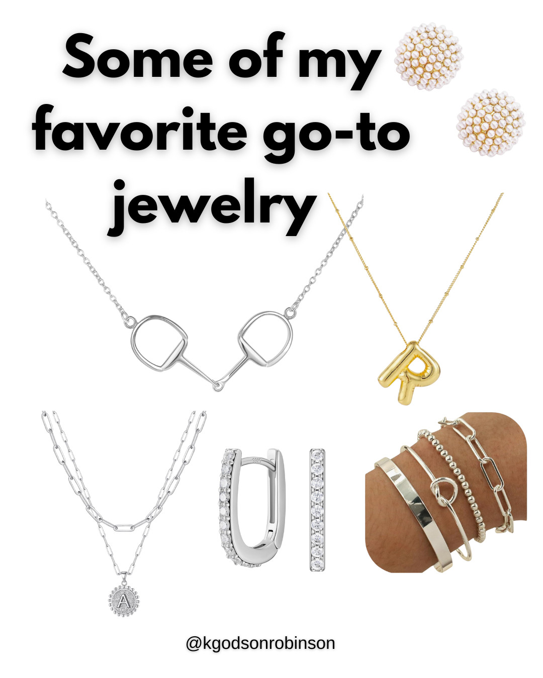 Some of my go-to, daily jewelry that doesn't break the bank <3 

 #LTKOver40 #LTKFindsUnder50 #LTKStyleTip