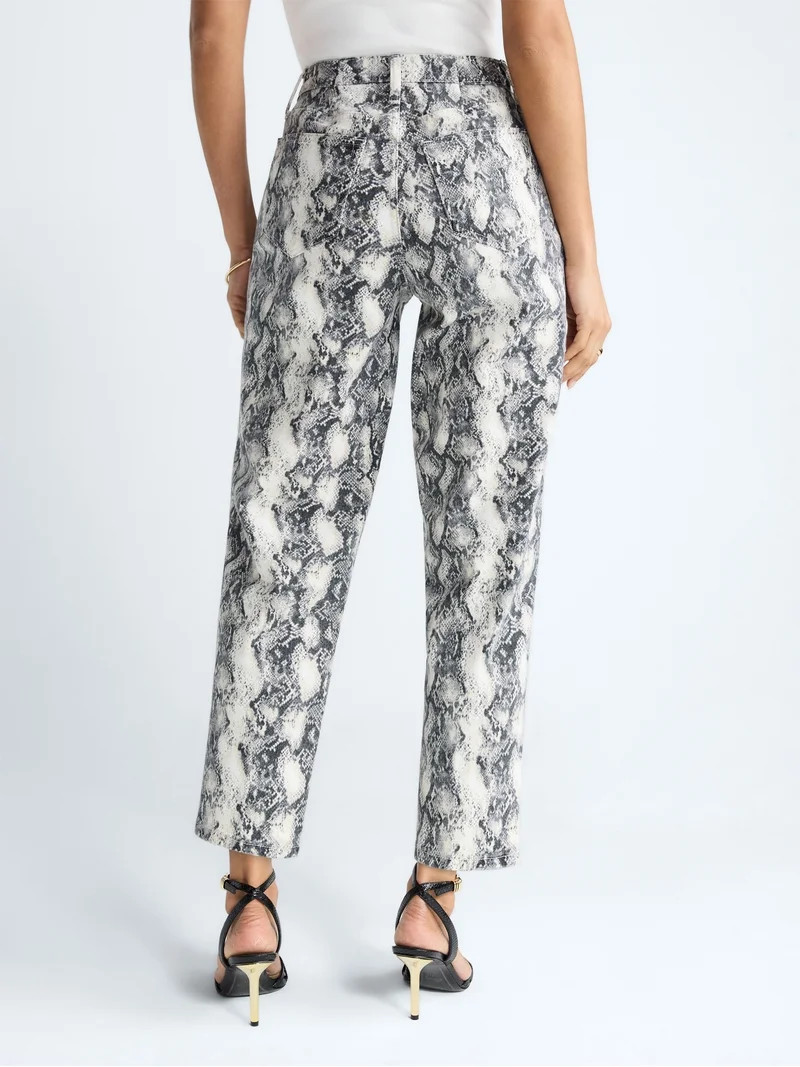 Devil Wears Prada Scoop Collection Women's and Women's Plus Crease Barrel Jeans, 26.5'' Inseam, S... | Walmart (US)