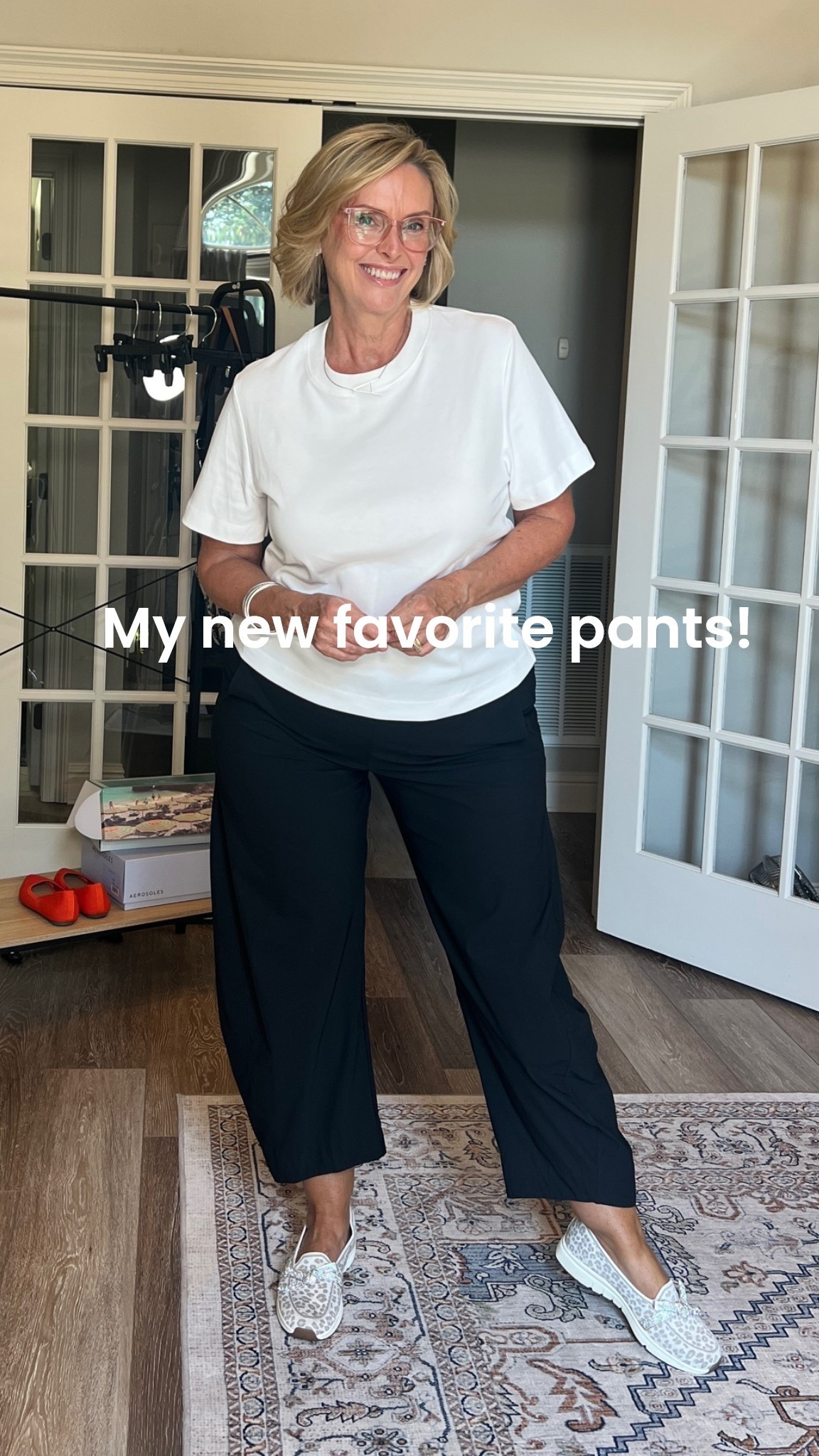 These are a fraction of the cost of a very similar pair of pants. I’m wearing a six large. I’d say they’re true to size.

#LTKMidsize #LTKOver40