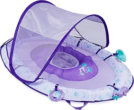 Swimways Ultra Baby Spring Float, Premium Inflatable Baby Pool Float with Sun Canopy, Fast Inflat... | Amazon (US)