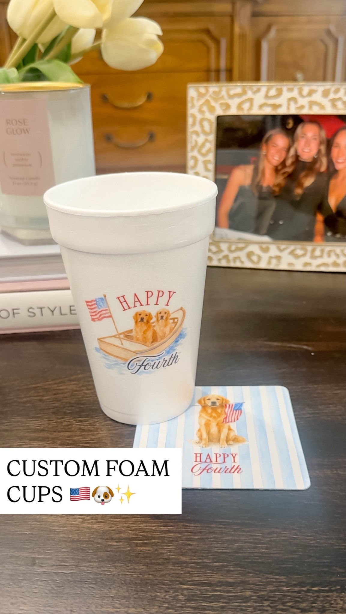 The exact sticker paper I used to make these custom foam cups! 

It’s laser-printer compatible so you can bring the paper into FedEx and have them print them for you (or you can print yourself at home ofc!)

#LTKSeasonal #LTKHome #LTKSaleAlert