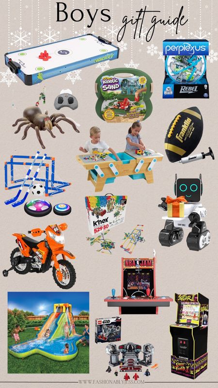 Loving this boys gift guide! Toys for the boys that will keep them happy! Shop now before it’s too late! 

#LTKGiftGuide #LTKsalealert #LTKHoliday