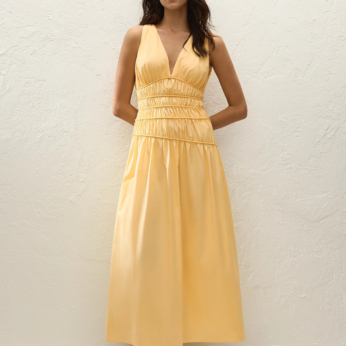 Saja Maxi Dress Banana | Faithfull (AU)