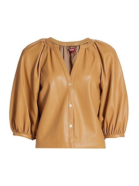 New Dill Faux Leather Top | Saks Fifth Avenue