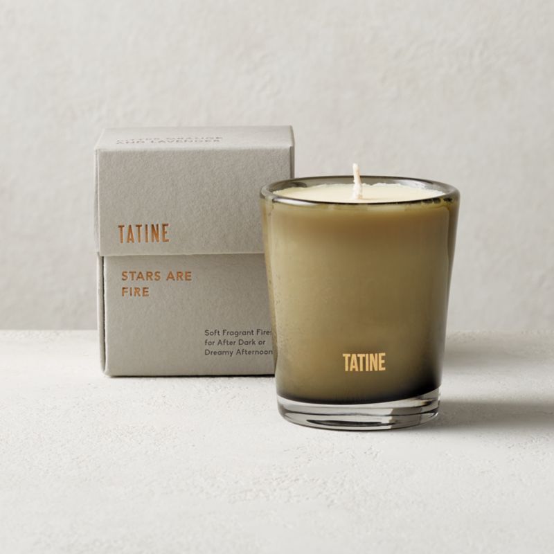 Tatine Bitter Orange and Lavender Glass Candle + Reviews | CB2 | CB2