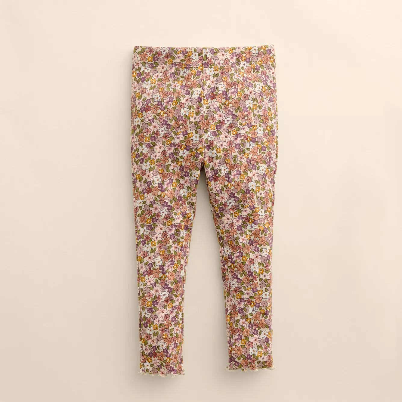 Baby & Toddler Girl Little Co. by Lauren Conrad Lettuce Edge Leggings | Kohl's