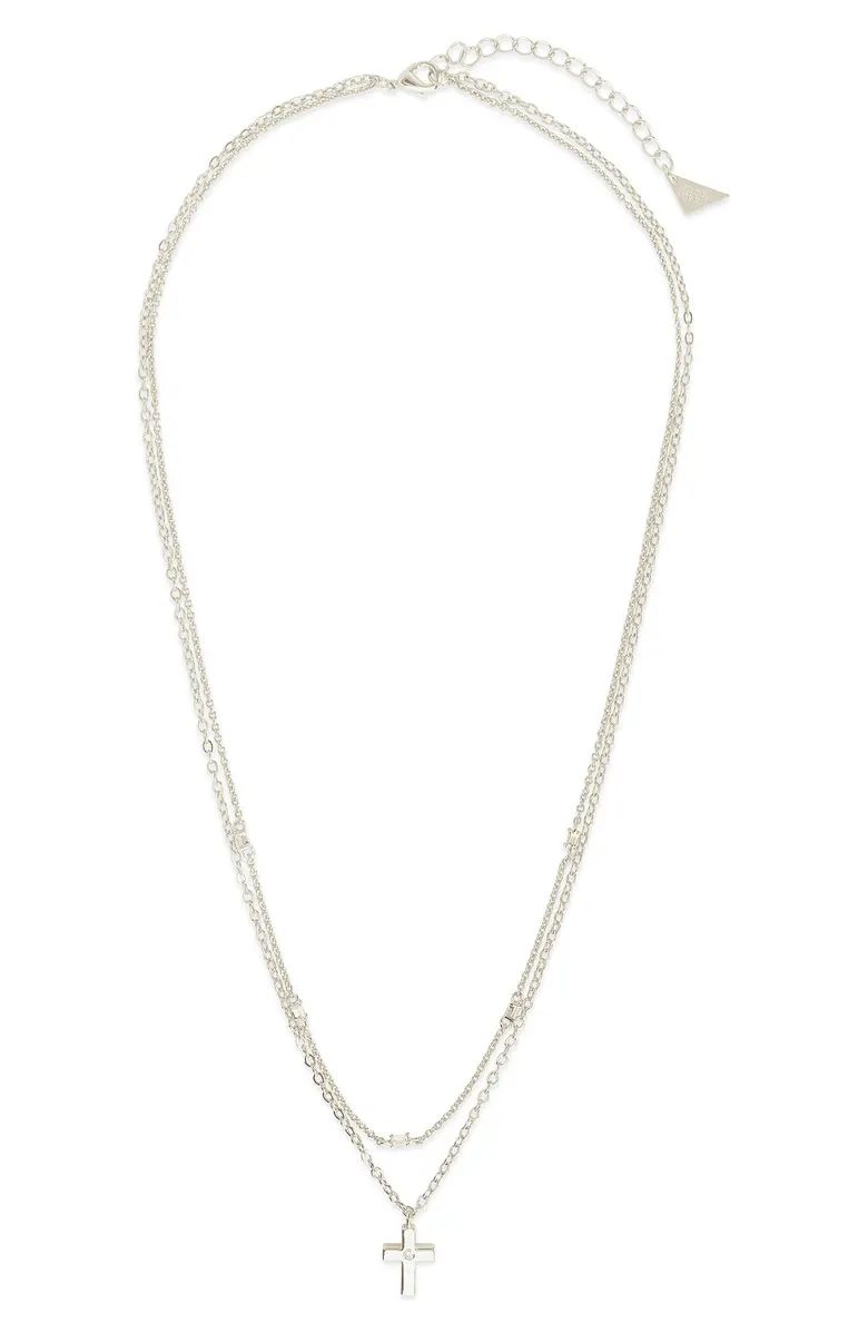 Sterling Forever Magdolina Layered Necklace | Nordstrom | Nordstrom