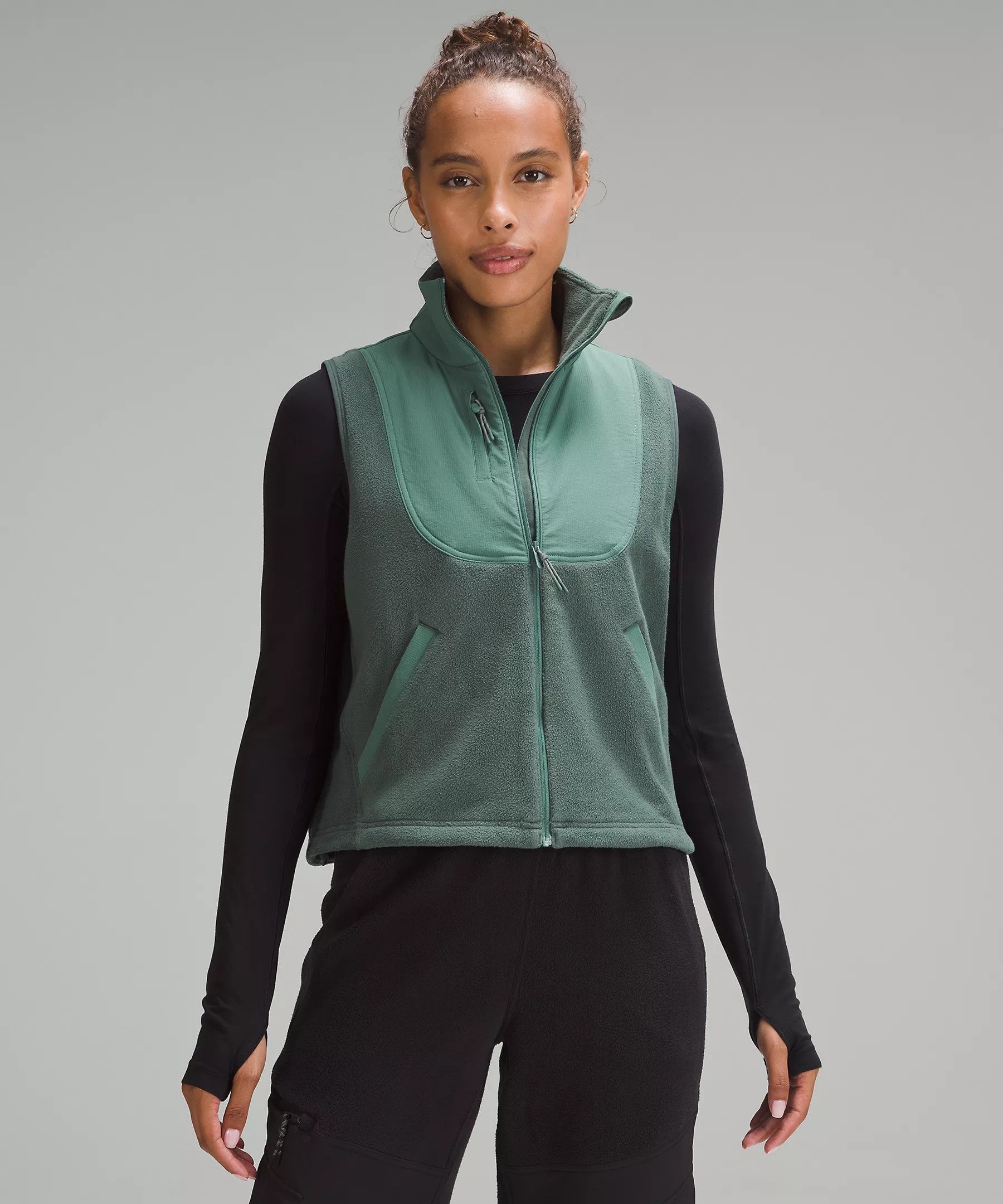 Fleece + Ripstop Hiking Vest | Women's Hoodies & Sweatshirts | lululemon | Lululemon (US)