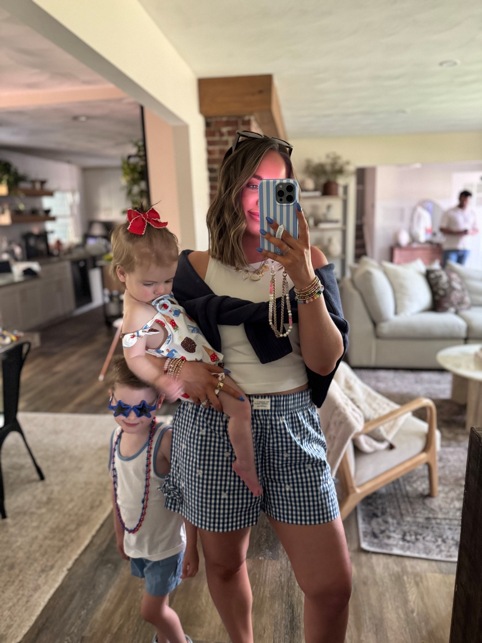 Love looove these shorts so much. I did a size L but they’re massive, def true to size or size down! The ties on the sides are so cute & they have tiny daisies all over them! 💙💙💙

The summer I turned pretty, American eagle, boxer shorts, Fourth of July outfit, east coast summer 

#LTKSaleAlert #LTKFindsUnder50 #LTKSeasonal