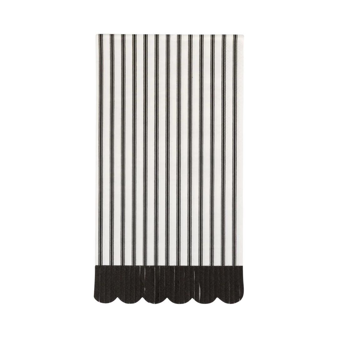 Toile Striped Dinner Napkin | My Mind's Eye