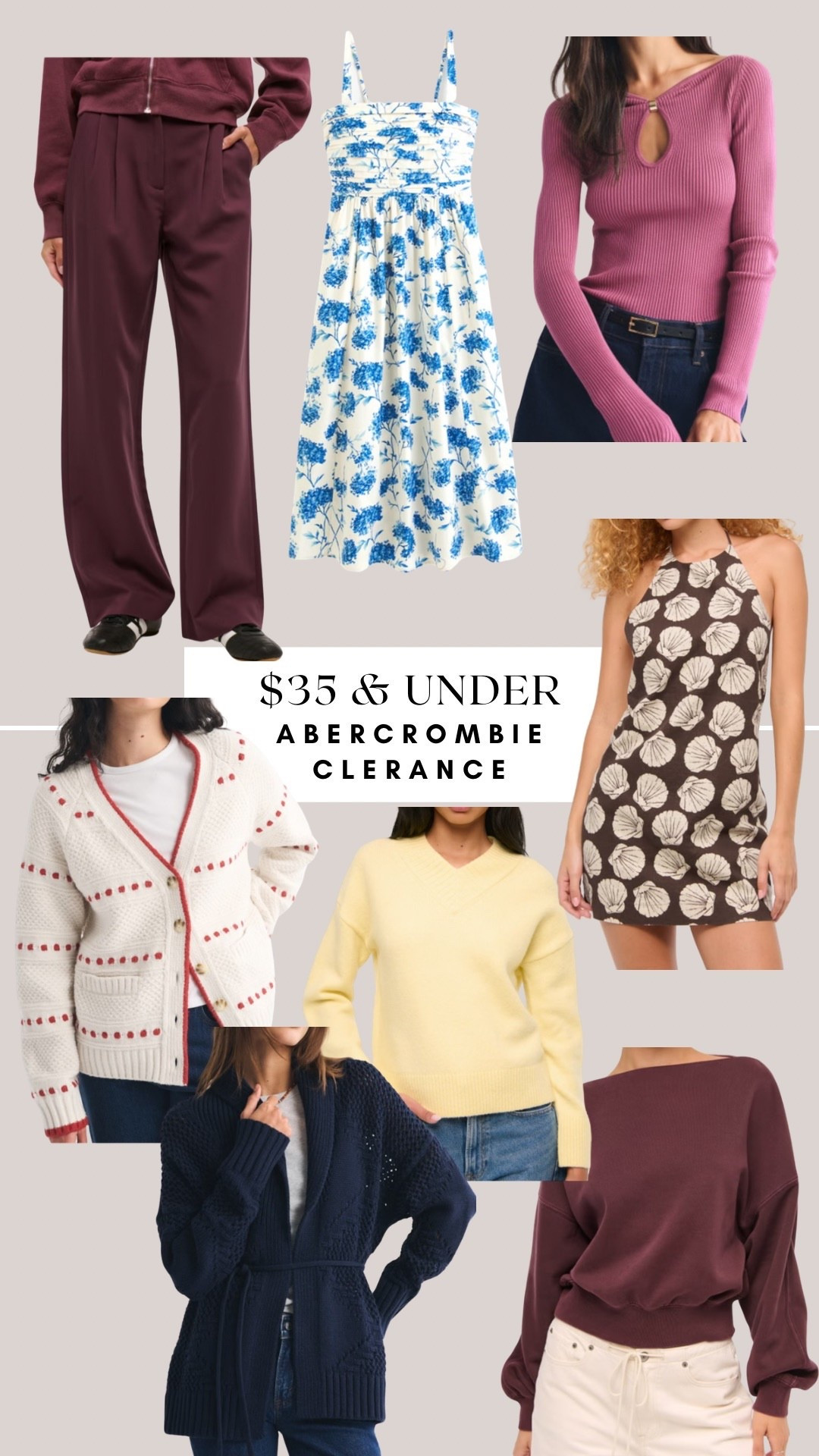 Abercrombie clearance under $35 today only @abercrombie 

#LTKSaleAlert