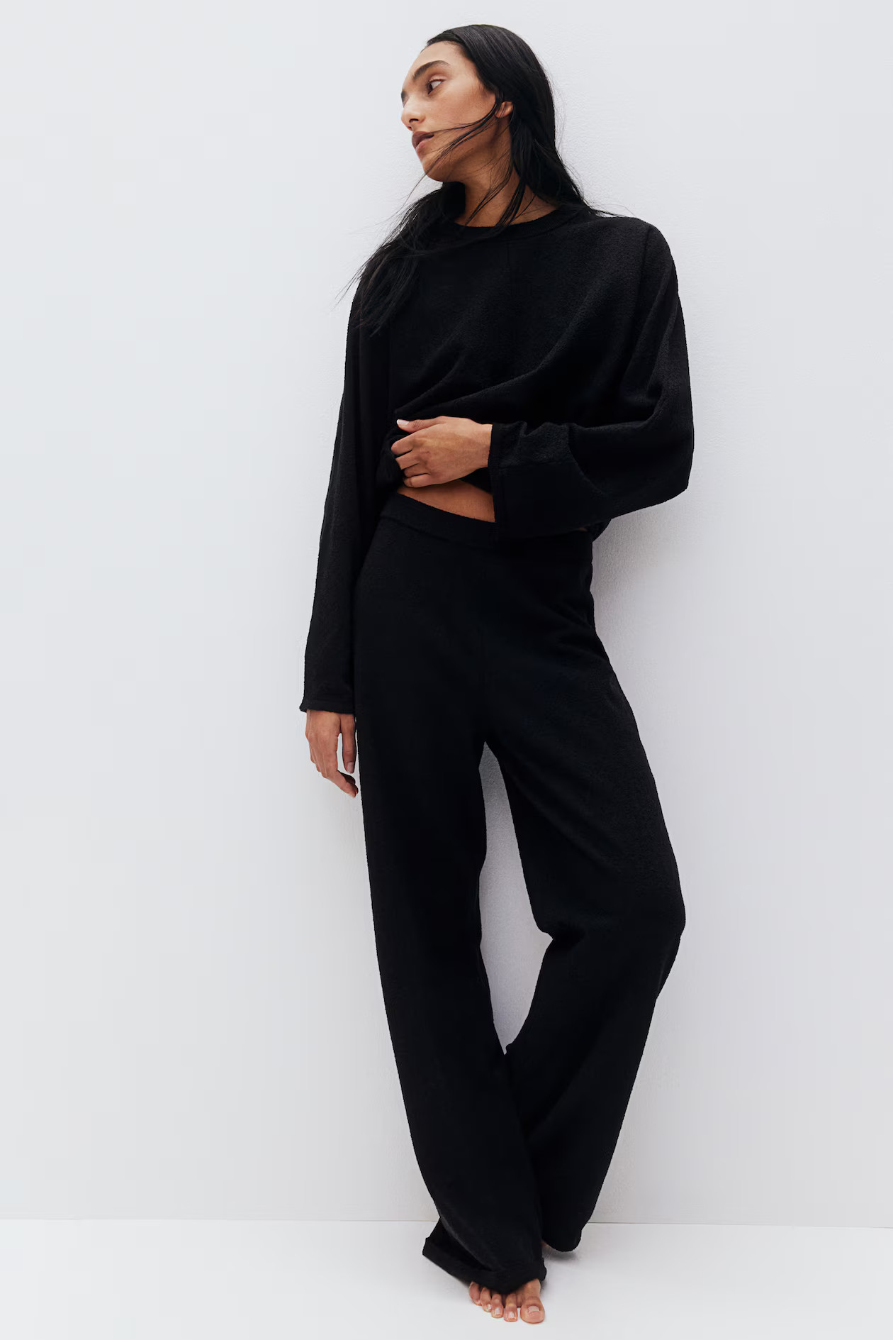 Bouclé Knit Pants | H&M (AU)