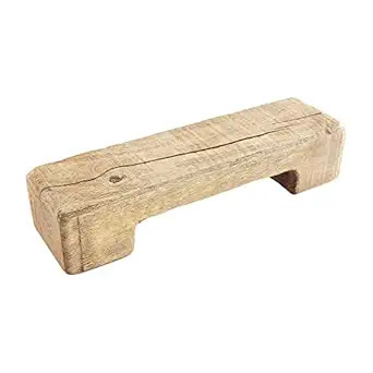 Mud Pie Reclaimed Wood Riser, Brown, Large, 14" x 3" x 4" | Amazon (US)