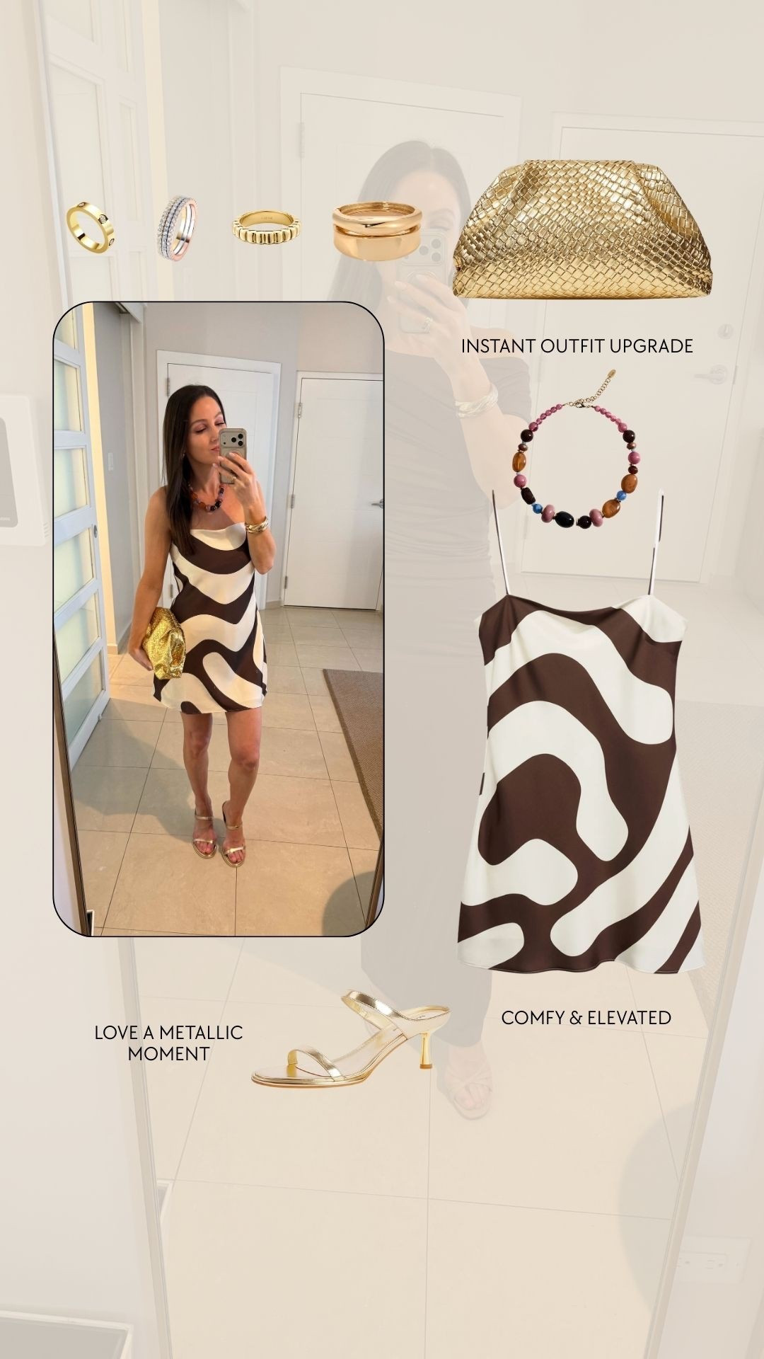 Chicest little dress. I did my true size and linked similar options  

#LTKTravel #LTKootd #LTKOver40