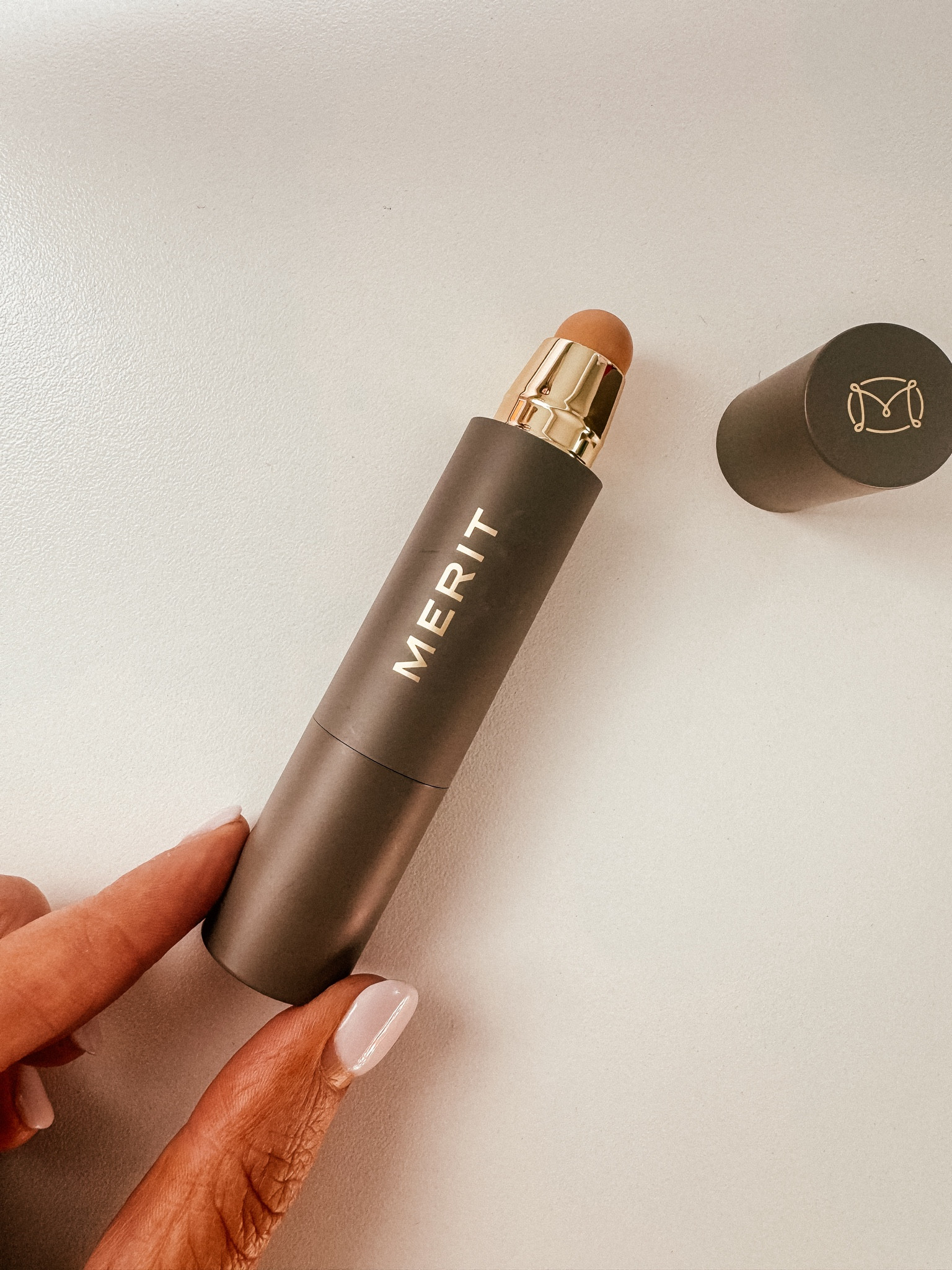 my absolute favorite makeup product right now! Love this complexion stick by Merit - serves as a concealer and or a foundation. 

#LTKBeauty #LTKFindsUnder50