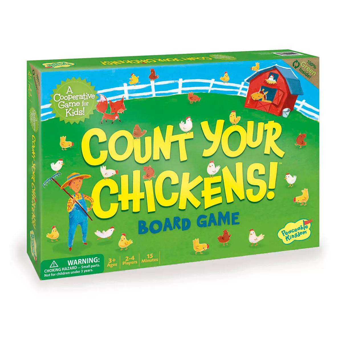 Count Your Chickens! Board Game by Peaceable Kingdom | Kohl's