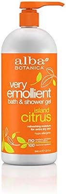 Alba Botanica Very Emollient Island Citrus Bath & Shower Gel, 32 oz. | Amazon (US)