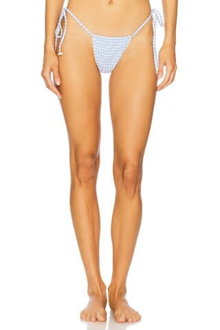 For Love & Lemons Bay Bikini Bottom in Blue from Revolve.com | Revolve Clothing (Global)