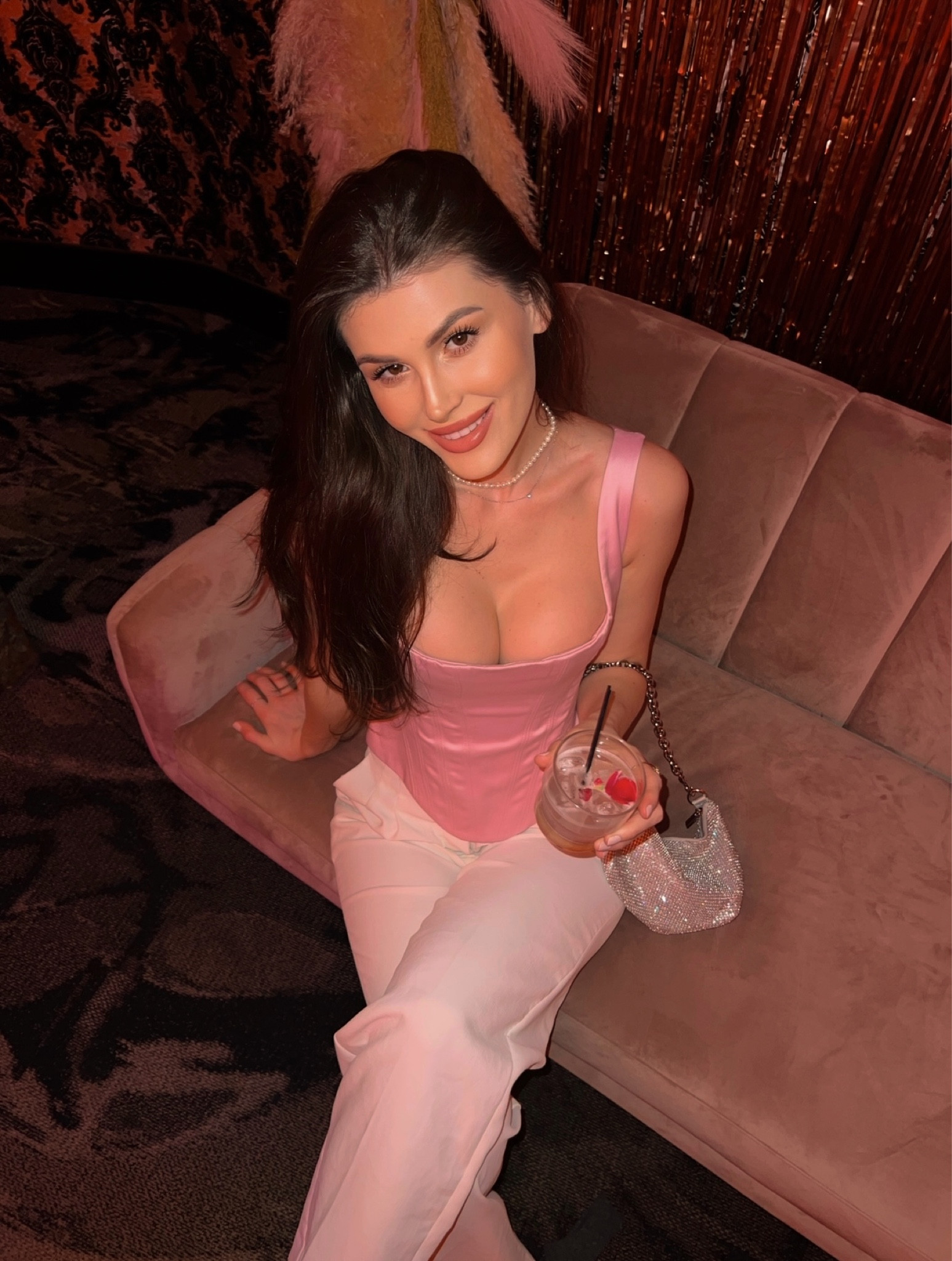 💗A fun girls/date night outfit✨
 I bought this top in every color they offered, and I don’t regret it a bit! 

#LTKstyletip #LTKSale #LTKitbag