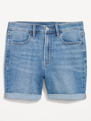 High-Waisted Wow Jean Shorts -- 5-inch inseam | Old Navy (US)