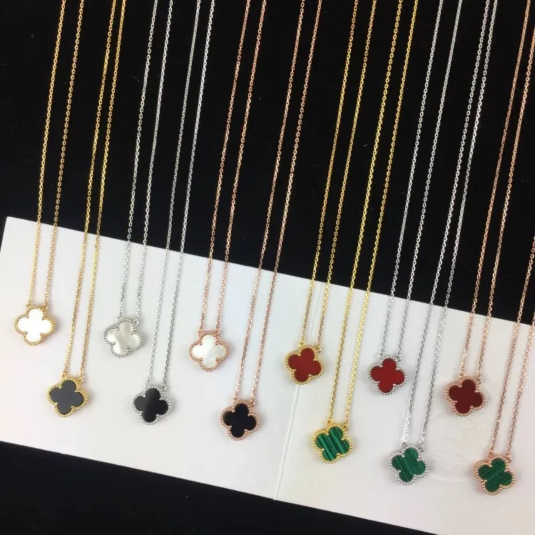 Vann Cleef & Arpels Dupe Elegant Pendant Necklaces Woman Wedding Necklaces in Gift box | DHGate