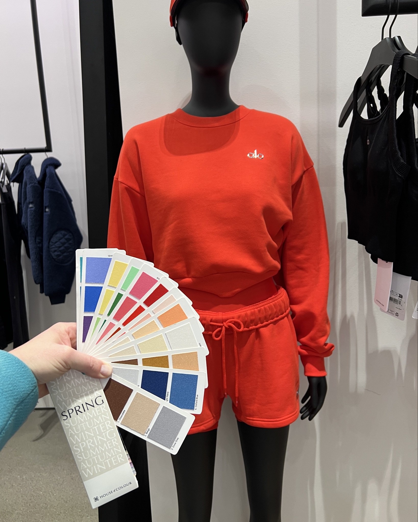 Beautiful warm red for Springs and Autumns! 