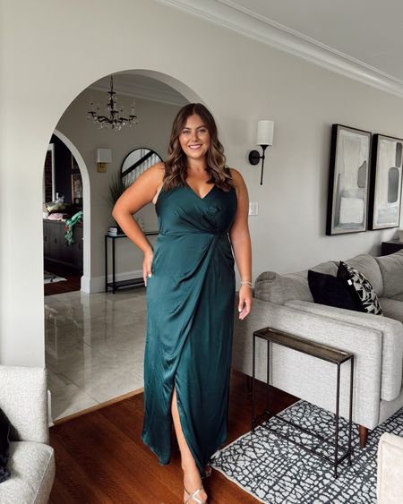 Wedding guest dress or special event dress. Wearing size 18. Use CARALYN10 at Spanx. 

#LTKmidsize #LTKwedding #LTKparties