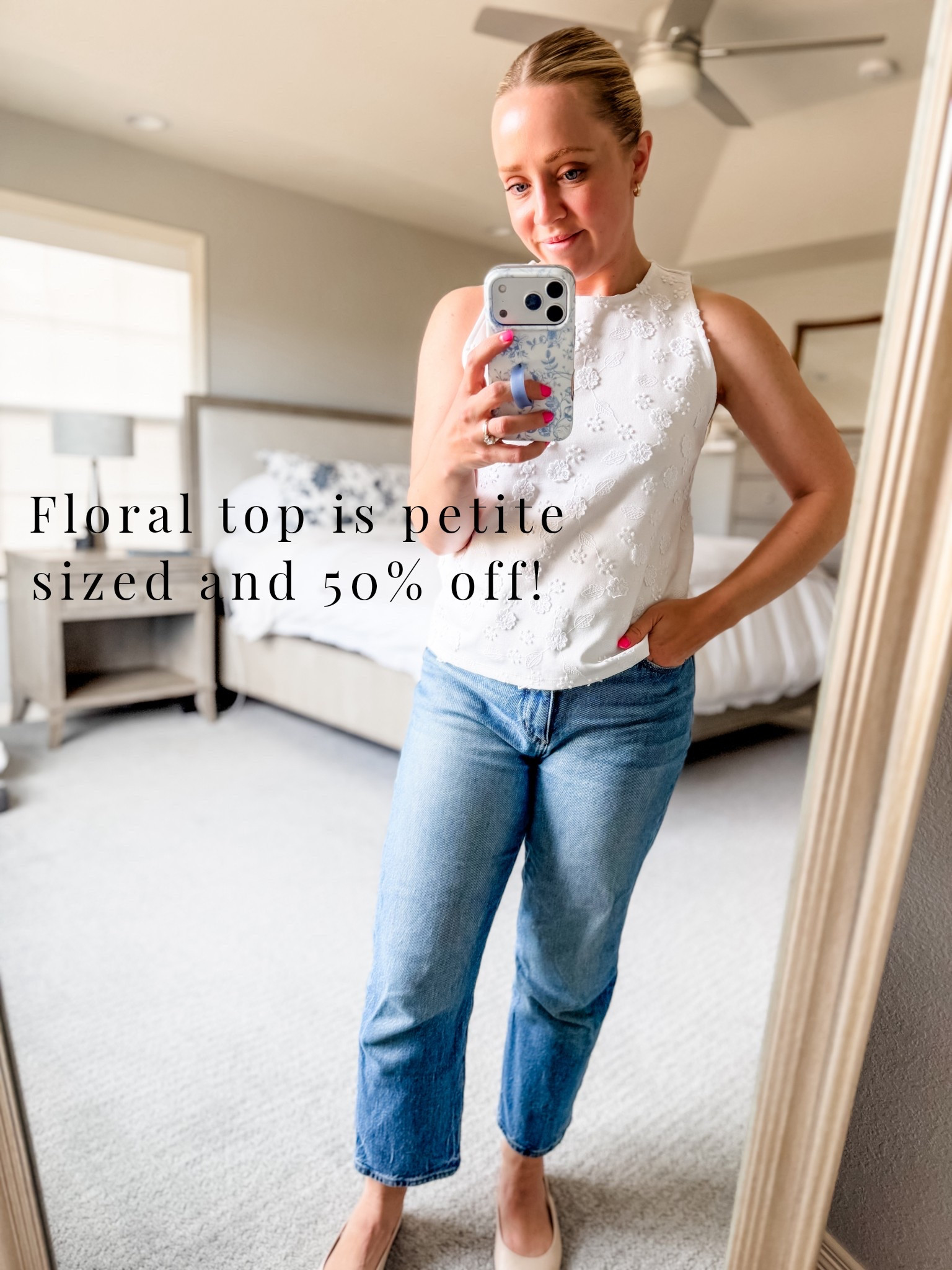 50% off this cute floral print tank top! Petite sized and fits tts. I love wearing this tank to dress up jeans. 

Petite outfit, summer top, summer outfit, Ann Taylor 

#LTKootd #LTKPetite #LTKSaleAlert