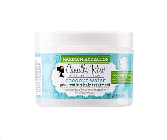 Camille Rose Coconut Water Penetrating Hair Treatment, 8 oz | Amazon (US)