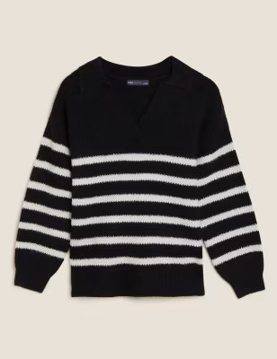 Striped Collared Jumper | Marks & Spencer (UK)