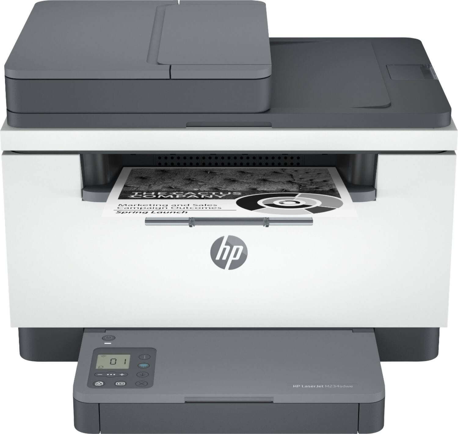 HP LaserJet M234sdwe Wireless Black-and-White Laser Printer with 6 months of Toner through HP+ Wh... | Best Buy U.S.