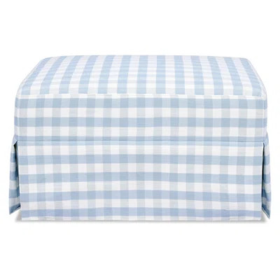 Crawford Gliding Ottoman In Eco-Weave Fabric | Water Repellent & Stain Resistant | Wayfair North America