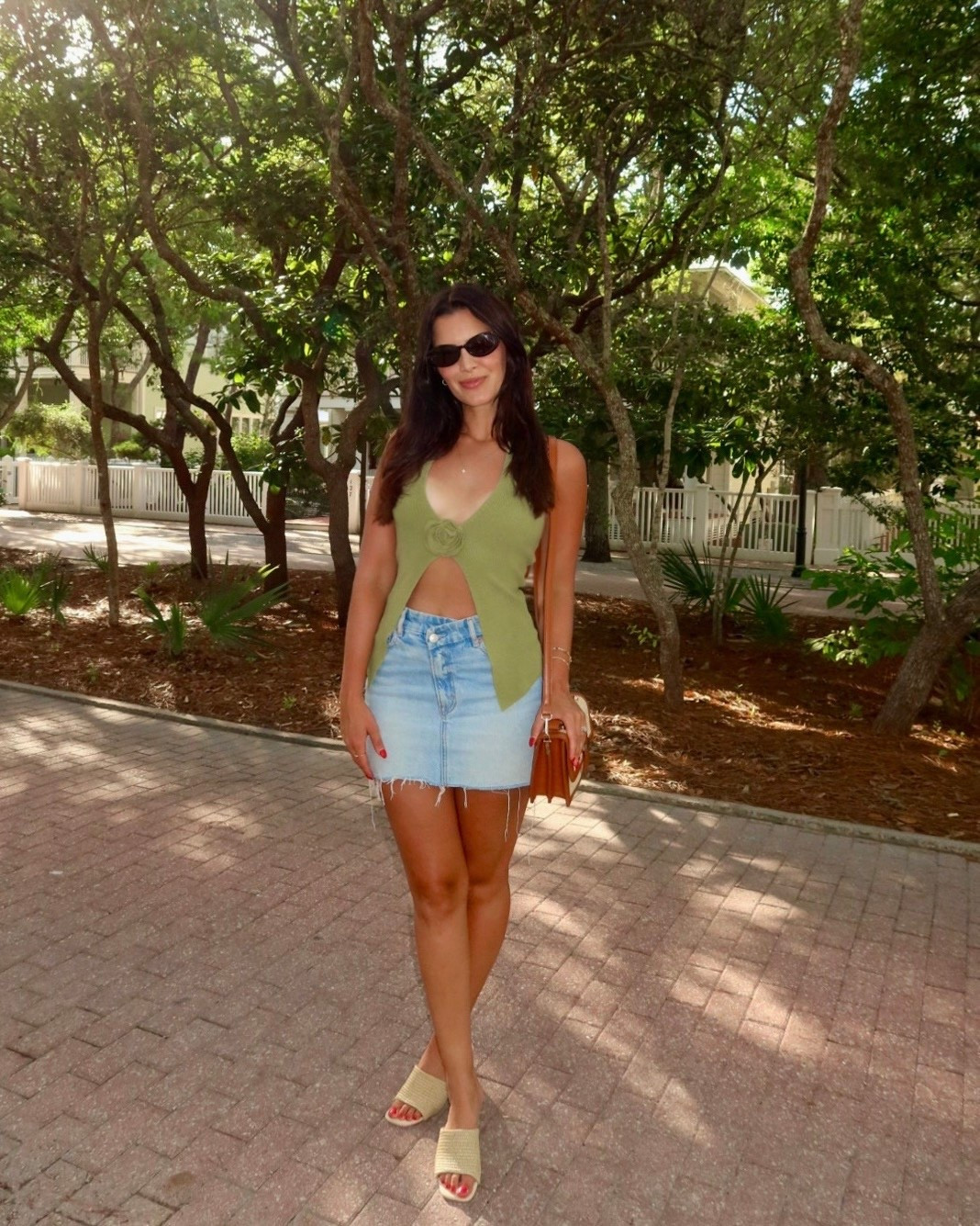 Casual Summer Outfit

Tags: Jean skirt outfit, halter top, wedges, vacation outfit

#LTKFindsUnder50 #LTKStyleTip #LTKTravel