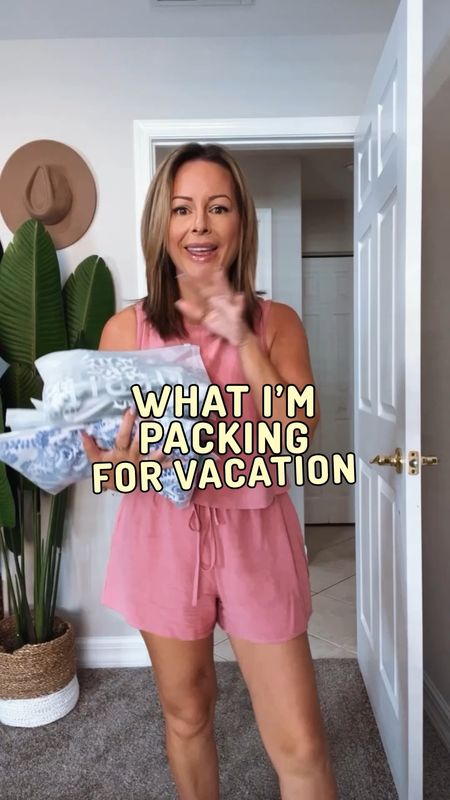 What I’m packing for my next beach vacation with the family ⛱️🌊☀️ medium in all! 

Ilda15 for 15% off orders over $65 

#LTKVideo #LTKSwim #LTKTravel