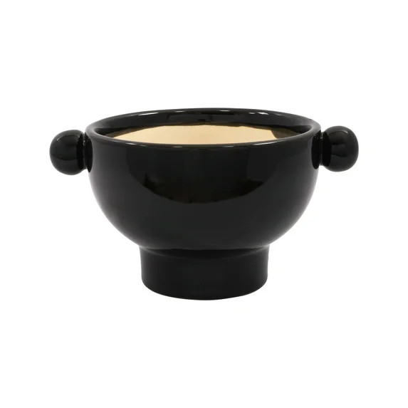 Beautiful 7" Charcoal Handled Ceramic Planter by Drew Barrymore | Walmart (US)