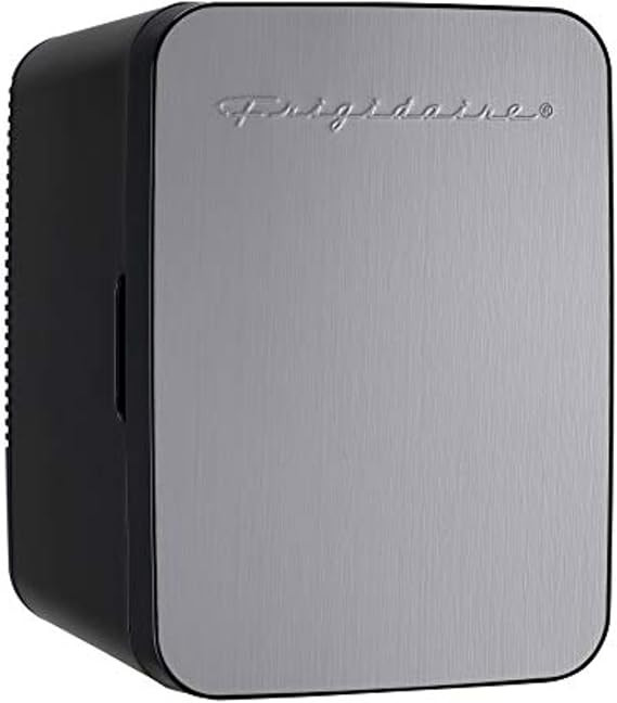 Frigidaire Portable 10L, 15-can Mini Fridge Brushed Stainless Rugged Refrigerator, EFMIS188-SS | Amazon (US)