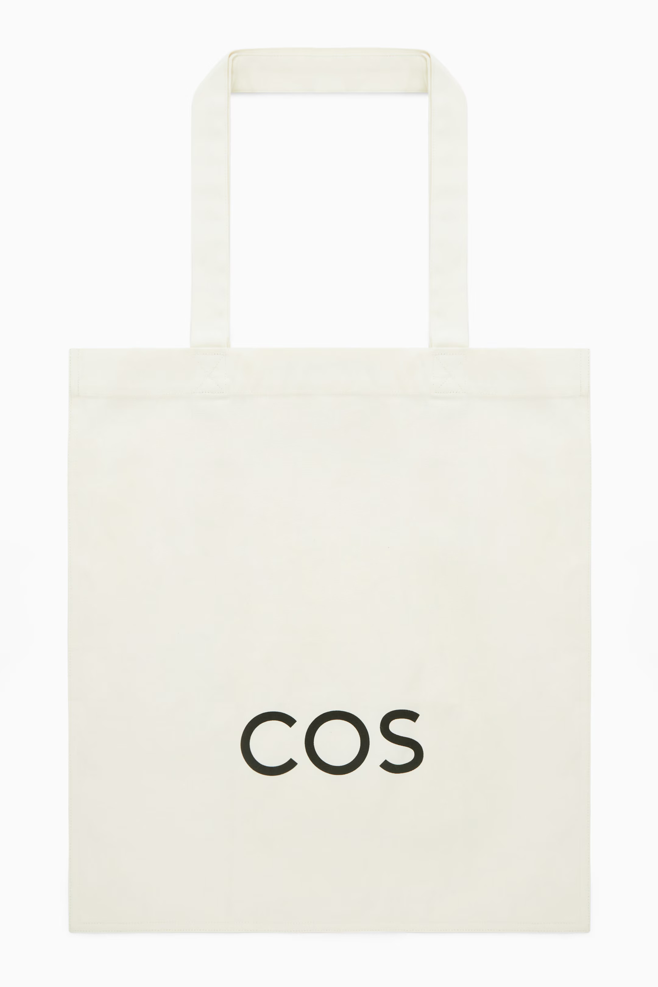 COS EQUALITY CANVAS TOTE BAG - WHITE | COS (AU)