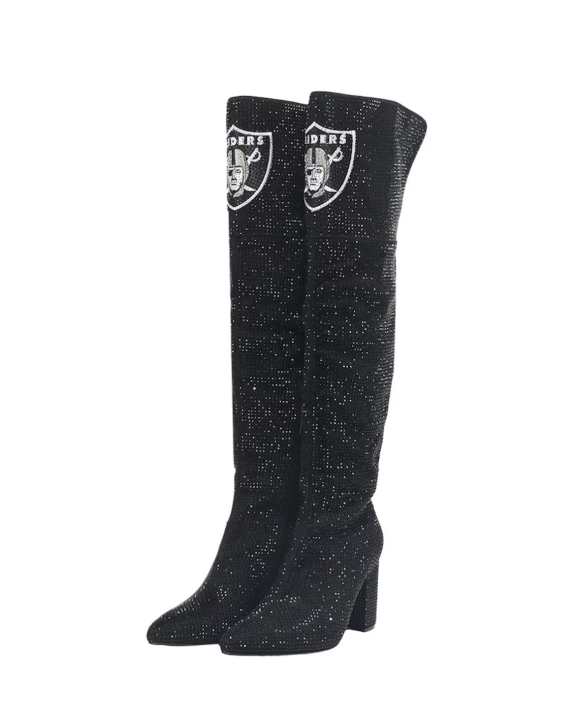 Shop these Raider over the knee diamanté boots.

#LTKStyleTip #LTKU #LTKShoeCrush