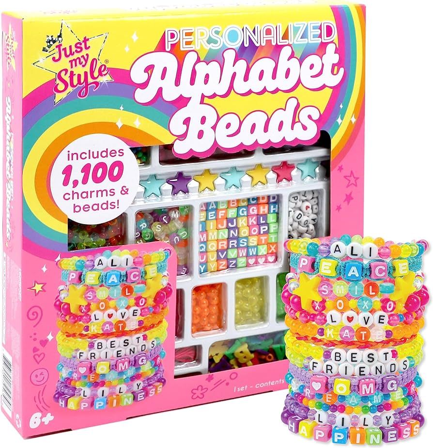 Just My Style ABC Beads by Horizon Group Usa, 1000+ Charms & Beads, Alphabet Charms, Accent Seed ... | Amazon (US)