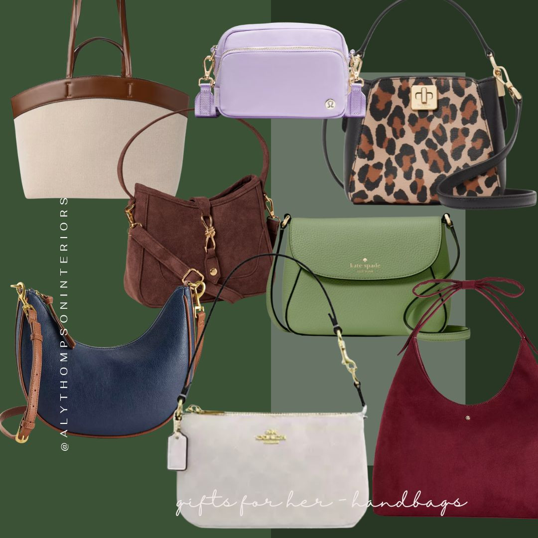 Handbags | Purses | Crossbody Bag | Gifts for Her | Lululemon | Kate Spade | Coach | Kohls | Gift Guide 

 #LTKGiftGuide #LTKSaleAlert #LTKFindsUnder100