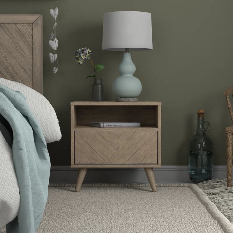 Aydelis Solid Wood Nightstand | Wayfair North America