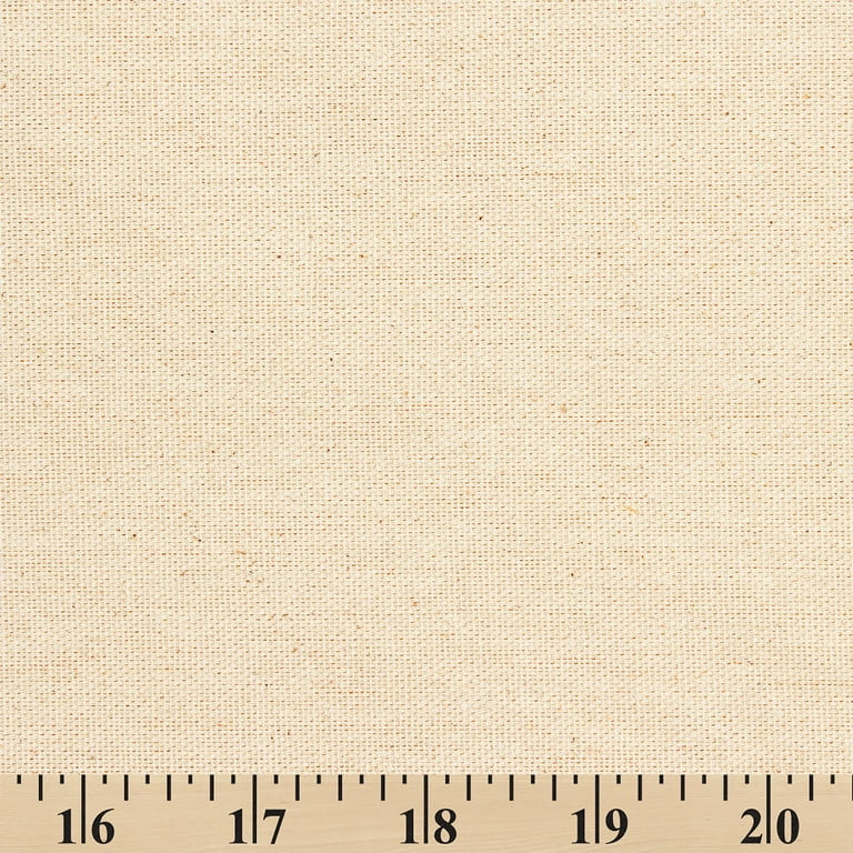 7 oz Cotton Duck Canvas Heavy Duty Hypoallergenic 60" Fabric Sold By The Yard - Natural | Walmart (US)